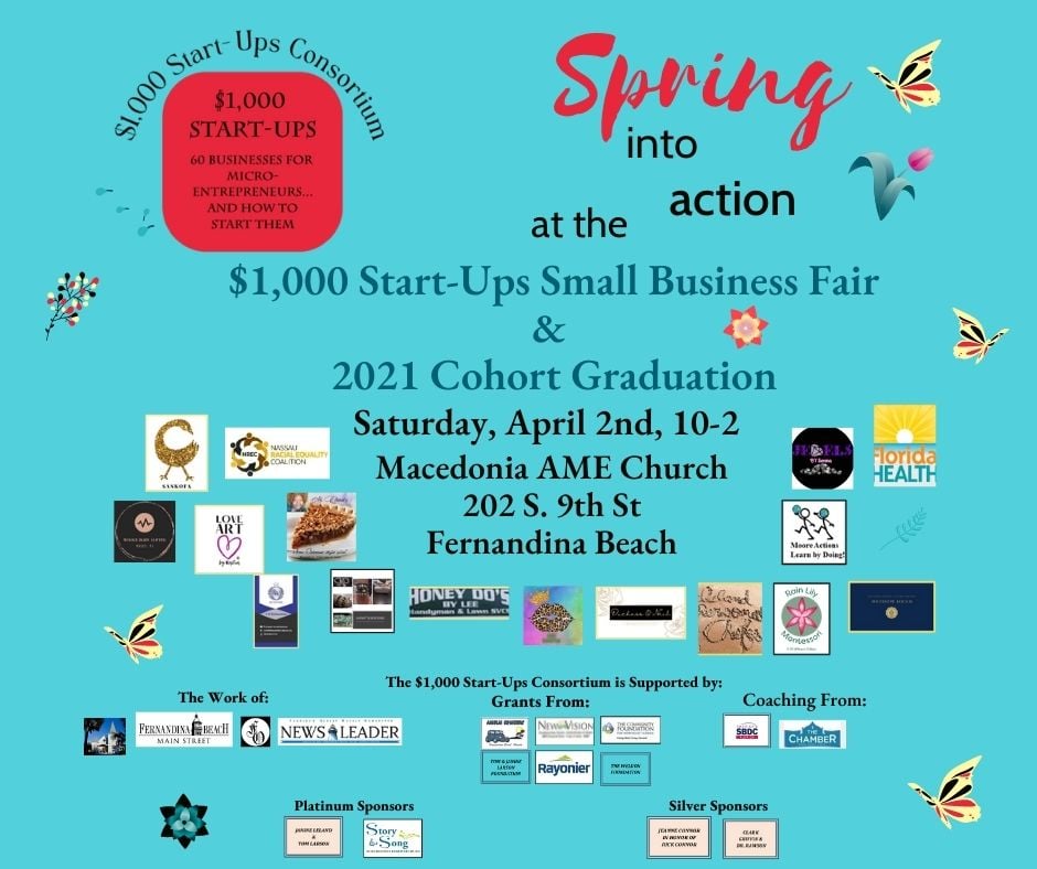 “Spring Into Action” Small Business Fair & 2021 Cohort Graduation